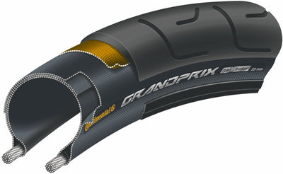 Continental Grand Prix - Racing Bike Band 700X23C - Banda di filo - Nero