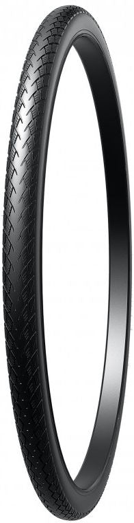 Tour de metro de neumáticos de borde 28 x 1 ½ 40-635 mm negro con línea blanca