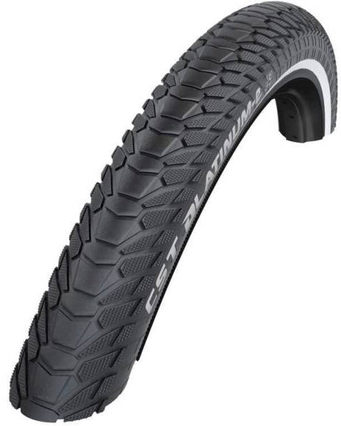 CST Tire Platinum-E 47-622 | 28x1.75 | negro