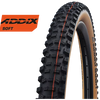 Banda plegable Schwalbe Hans DAMPF EVO Super Trail 27.5 x 2.35 60-584 - pared lateral de bronce