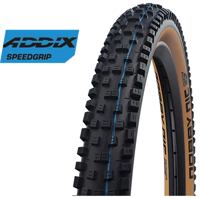 Vouwband Schwalbe Nobby Nic Evo Super Ground 29 x 2.40 62-622 - bronze sidewall