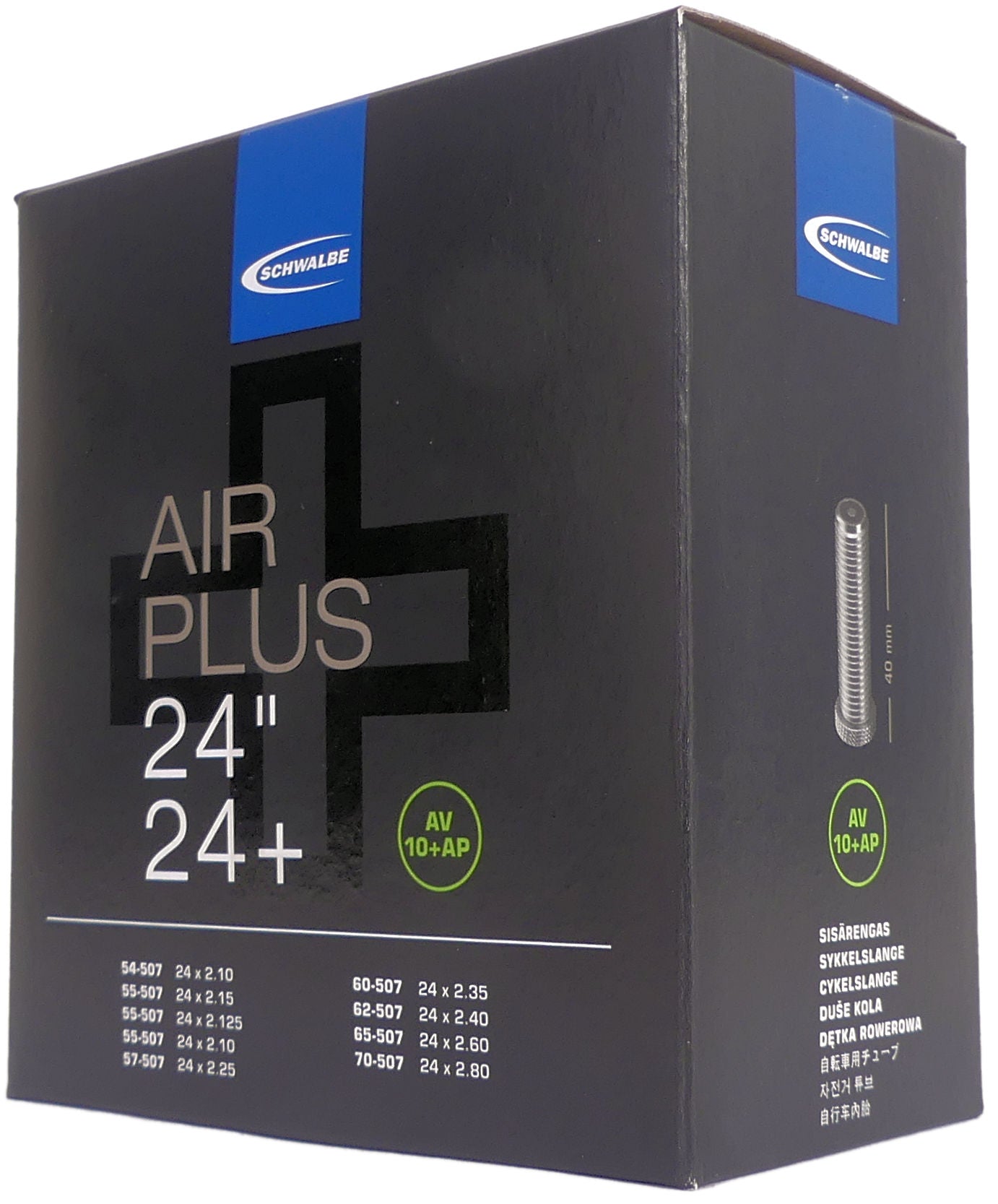 Schwalbe BNB AV10L-AP Air Plus 24 x 2.10 2.80 AV 40 mm