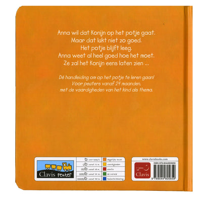 Centraal boekhuis op je potje, konijn