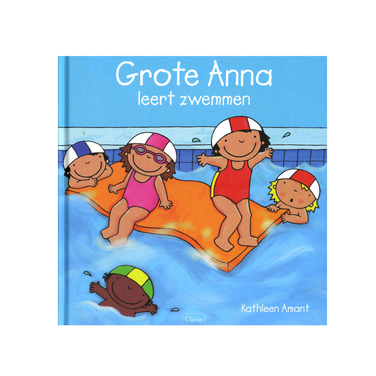 La gran Anna aprende a nadar.