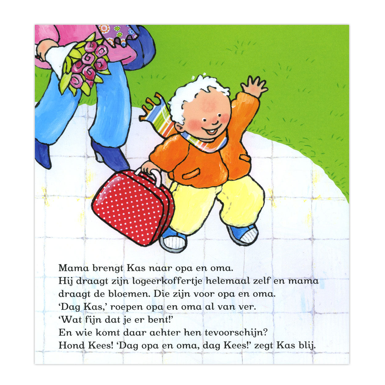 Kas bij opa en oma