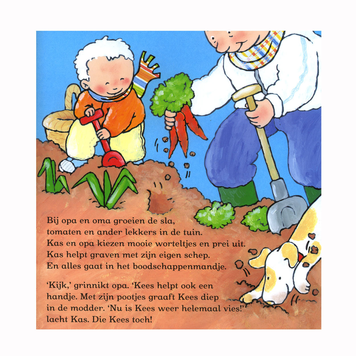 Kas bij opa en oma