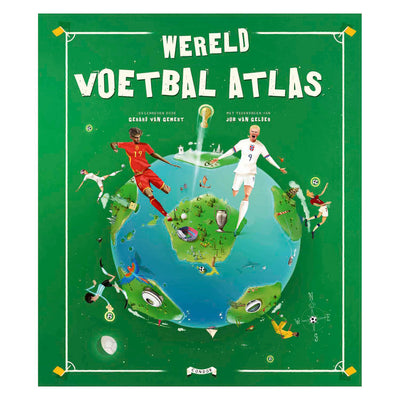 Atlas del fútbol mundial de la casa central del libro