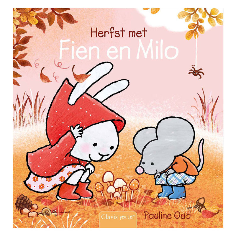 Casa central del libro otoño con fien y milo
