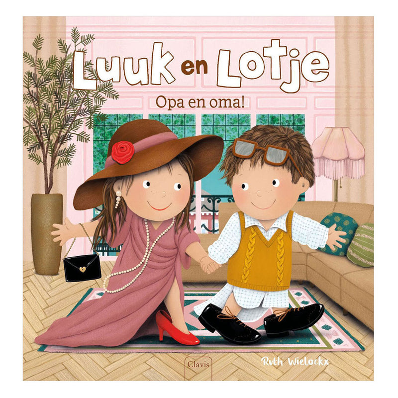 Central Book House Luuk e Lotje - Nonno e nonna! libro illustrato
