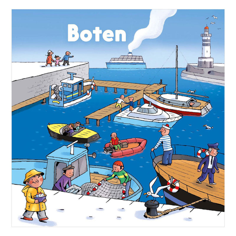 Libro central casa barcos libro infantil
