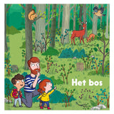 Casetta centrale del libro per bambini della foresta - afbeelding 1