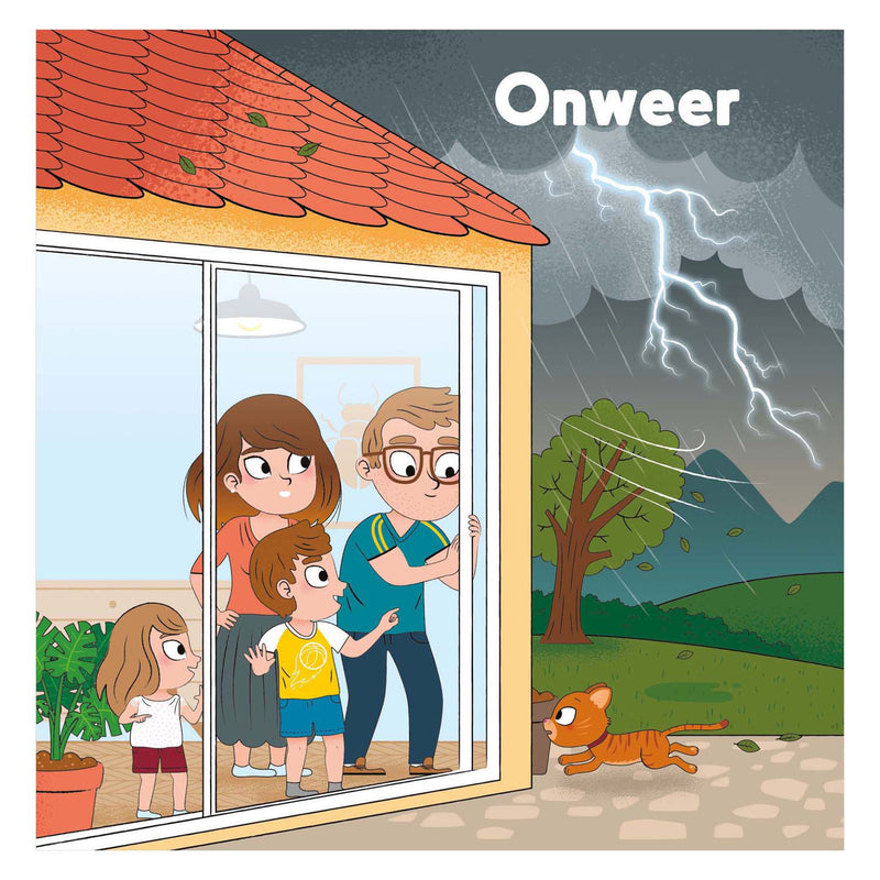 Libro infantil Storm House Central Book