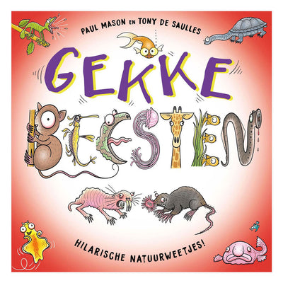 Libro per bambini della casa centrale degli animali pazzi