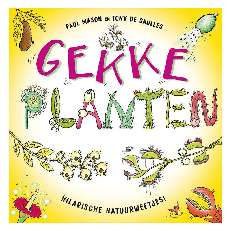 Libro per bambini Central Book House Piante pazze