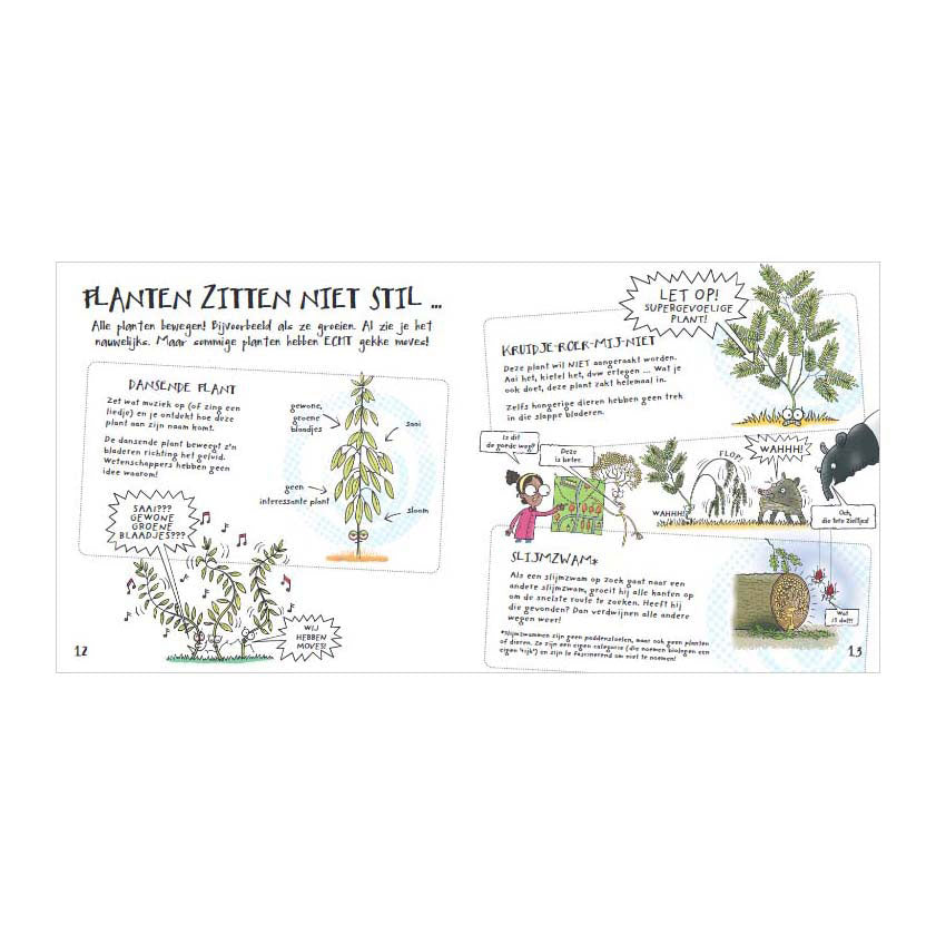 Libro per bambini Central Book House Piante pazze