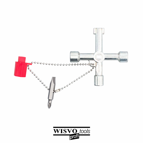 Chiave universale per armadietto Wisvo