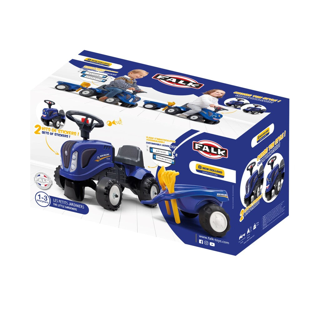Falk Falk Holland Walking Tractor Set blu