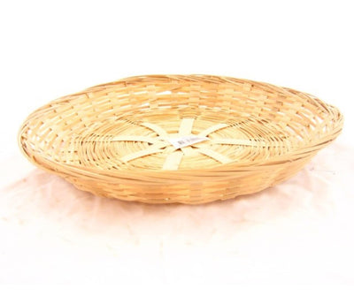 Cuenco Baskin bambú fl. capa redonda 30x5cm