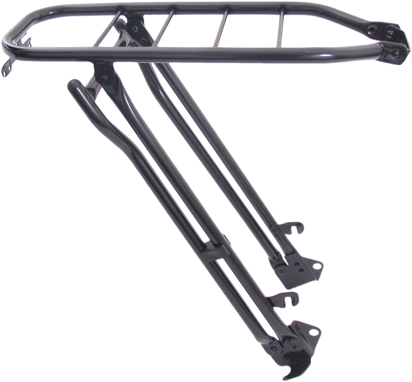 Gazelle AchterDrager 28 con 57 T M 61 cm con soporte plegable negro