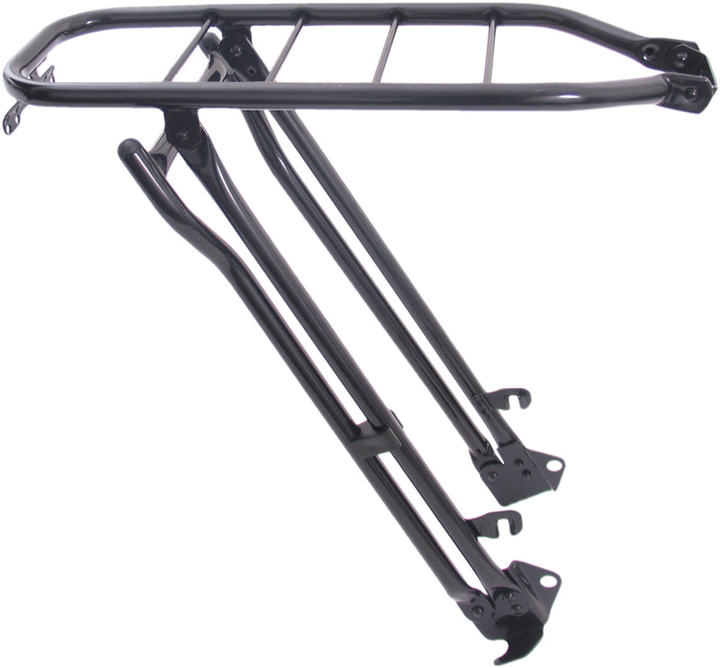 Gazelle AchterDrager 28 con 57 T M 61 cm con soporte plegable negro