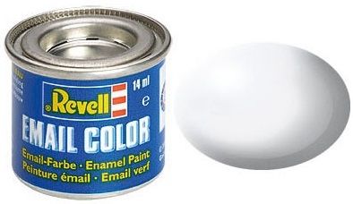 Vernice Revell per il numero di costruzione modello 301 Silkat bianco satinato
