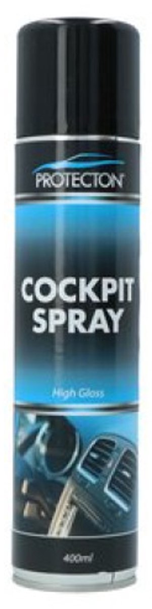 Spray protettivo per abitacolo altamente lucido - pulisce e cura le parti in plastica - per plastica e pelle - ripristina il colore - risultato estremamente lucido - 400 ml