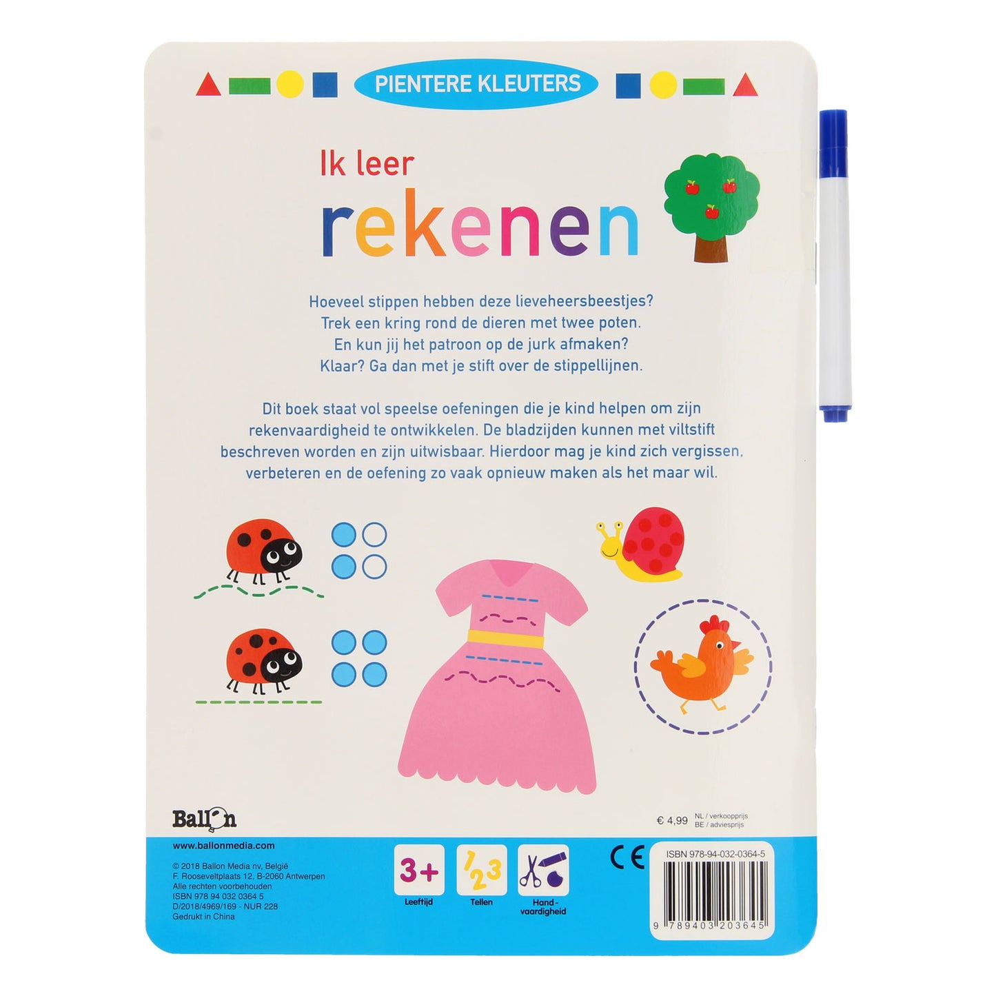 Standaard uitgeverij ik leer rekenen 3+