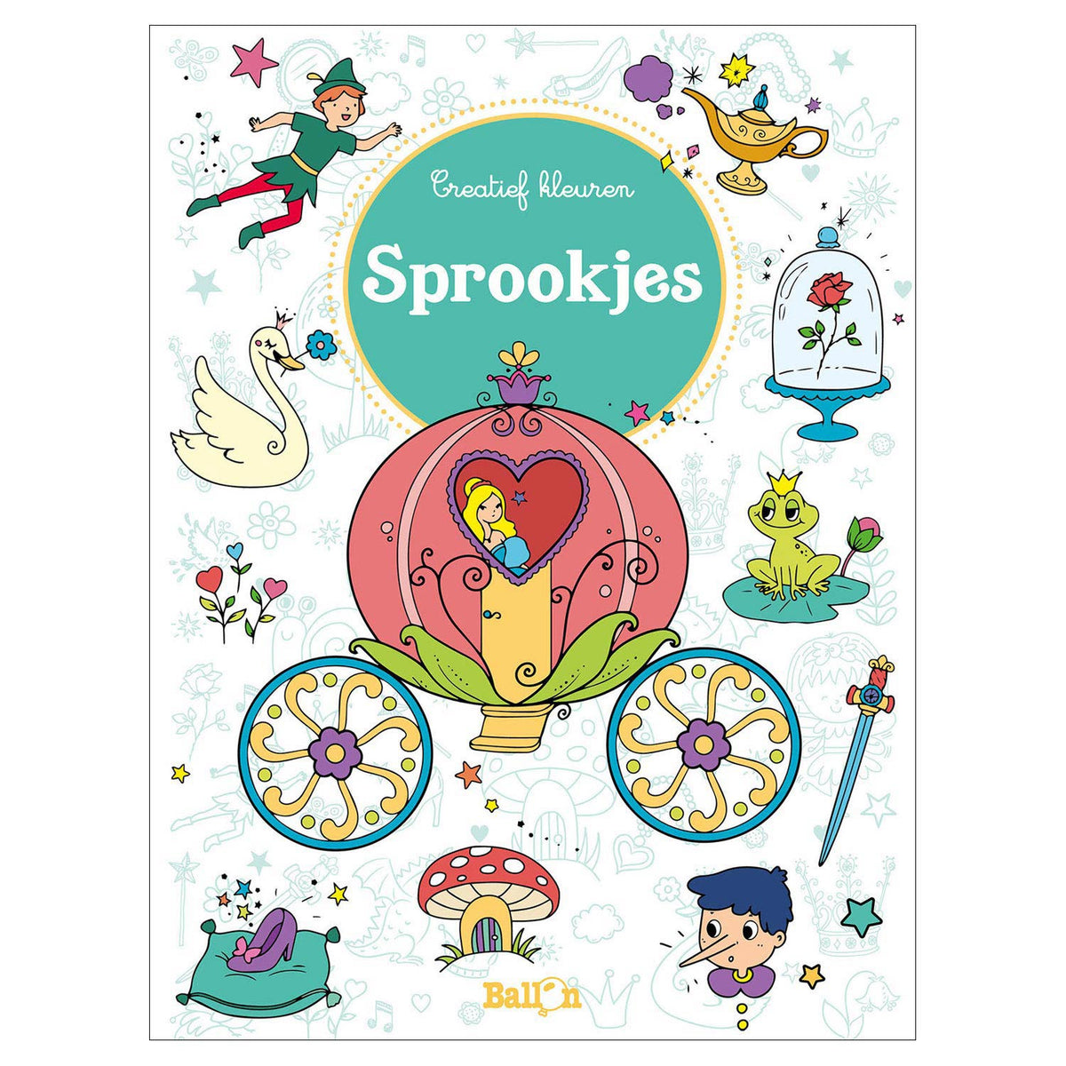 Standaard uitgeverij creatief kleuren - sprookjes