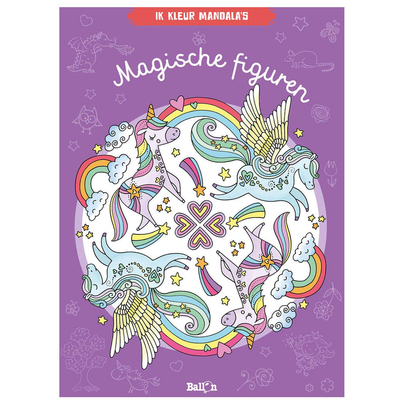 Editore standard I colora i mandala figure magiche