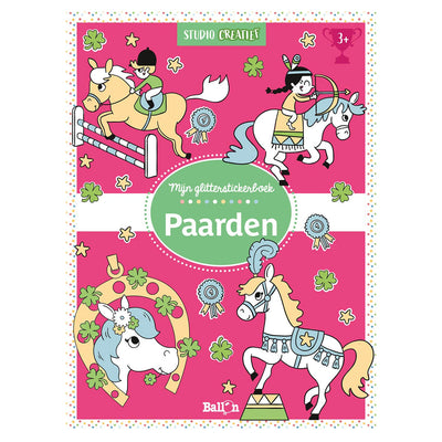 Editore standard My GlitterStickerBoek Horses