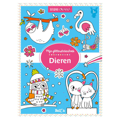 Editore standard My GlitterStickerBoek Dieren