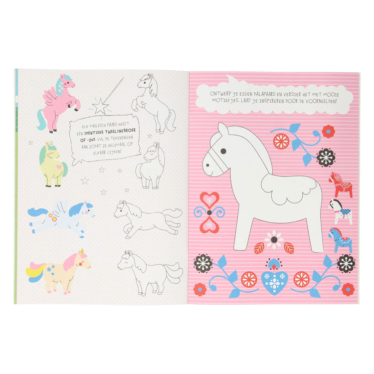 Editore standard My Sticken Activity Book Horses and Ponies