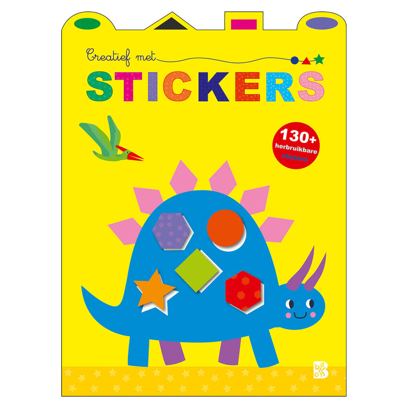Standaard uitgeverij creatief met stickers - dinosaurus