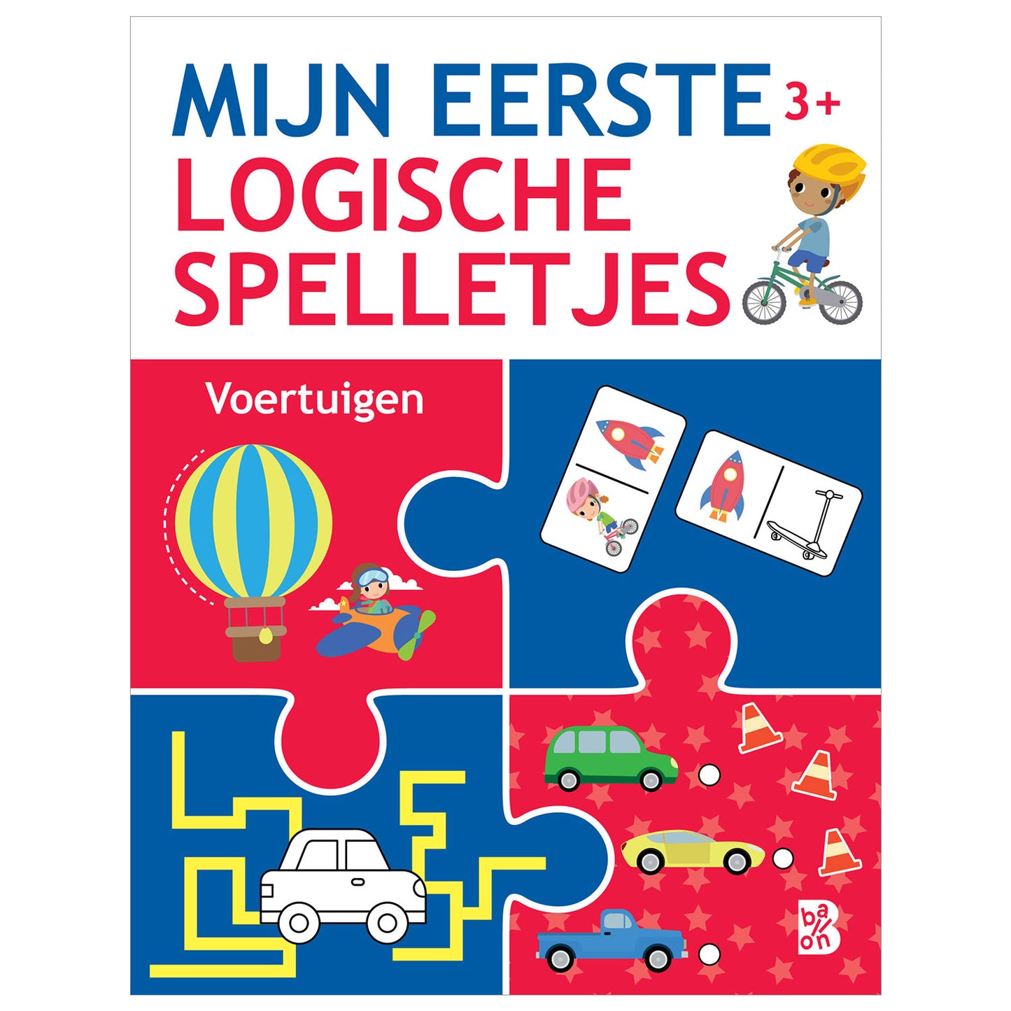 Gana Holanda Mis primeros juegos de lógica - Vehículos 3+