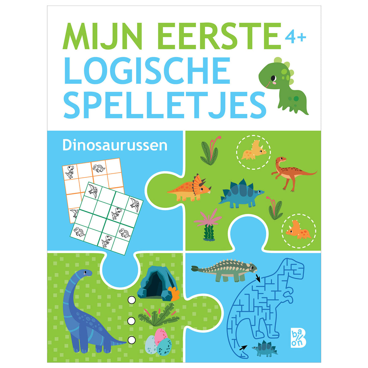 Editor estándar mis primeros juegos de lógica 4+ - dinosaurios