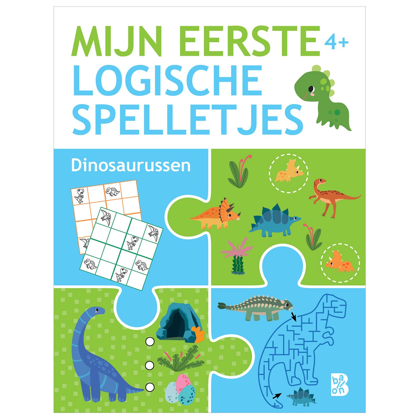 Standaard uitgeverij mijn eerste logische spelletjes 4+ - dino's