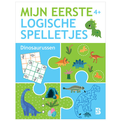 Editore standard i miei primi giochi di logica 4+ - dinosauri
