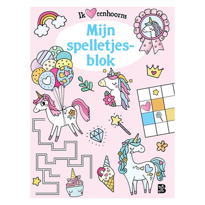 Blocco di gioco standard degli unicorni dell'editore