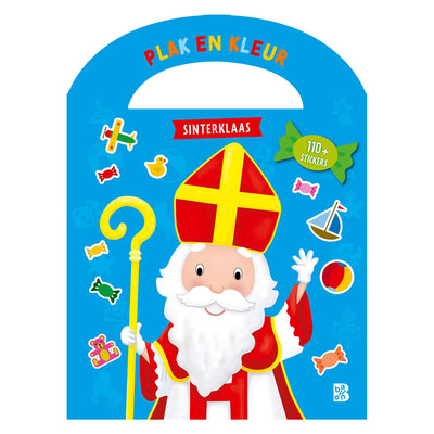 Pasta e colore standard della casa editrice Sinterklaas - 110 adesivi