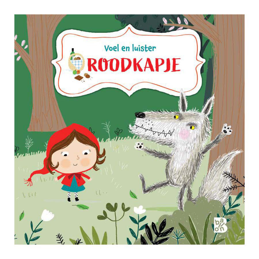 Gana el libro de sonidos táctiles de Holanda: caperucita roja