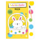 Pasqua: libro da colorare con vernice e pennello