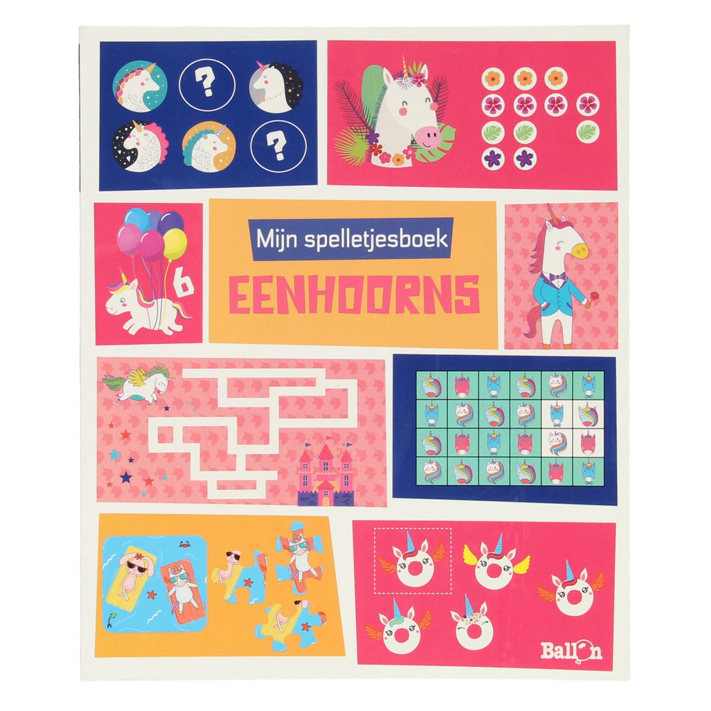 Il mio libro di gioco unicorni
