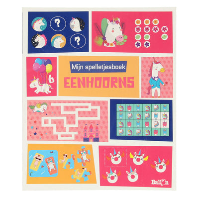 Mi libro de juegos unicornios