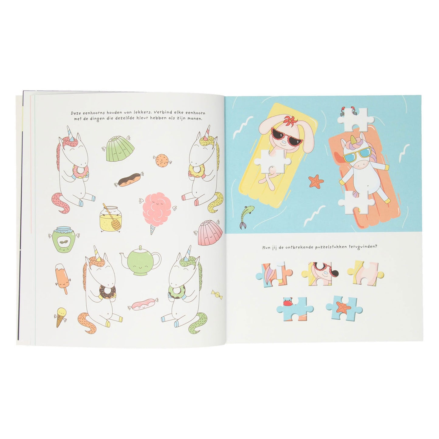 Il mio libro di gioco unicorni
