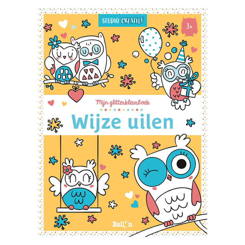 Mi libro de colores de brillo Wise Owl