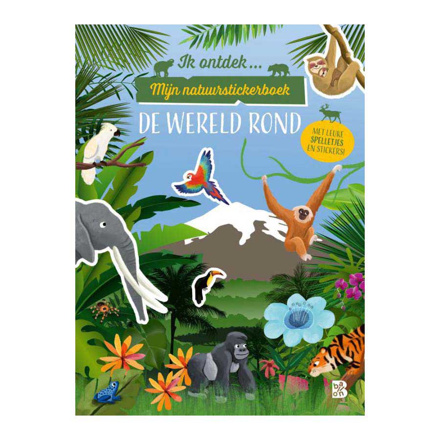 Editor estándar mi libro de pegatinas de la naturaleza - en todo el mundo
