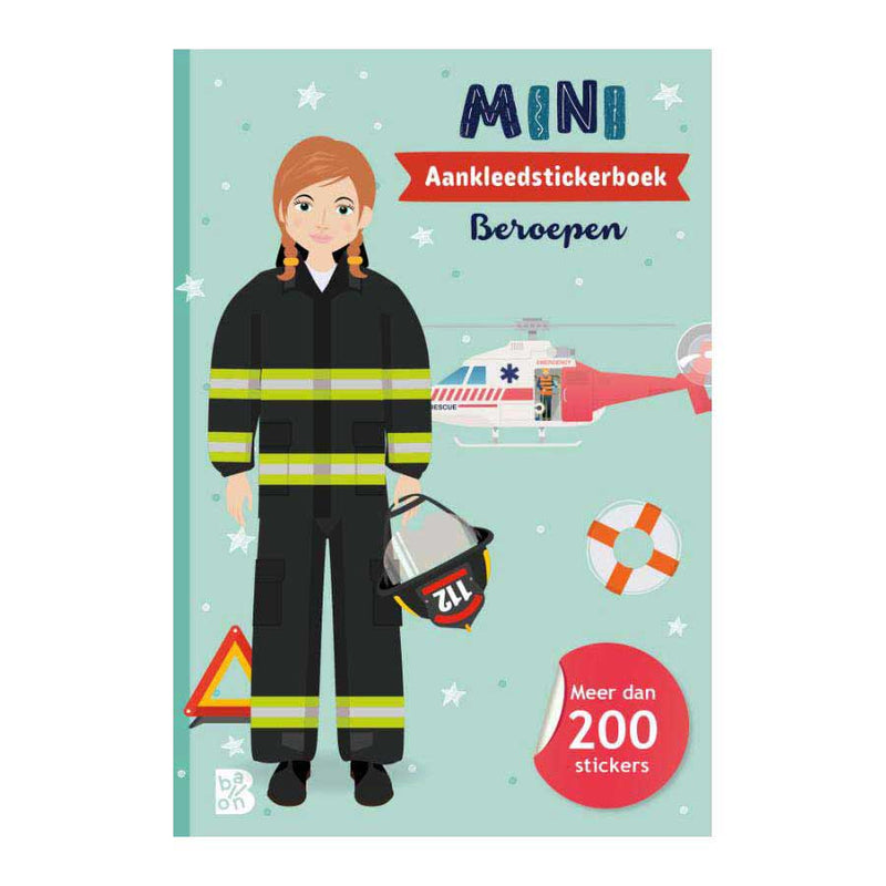 Mini libro de pegatinas de disfraces de Standard Publisher - Profesiones