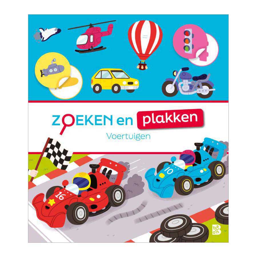 Standaard uitgeverij zoeken en plakken - voertuigen
