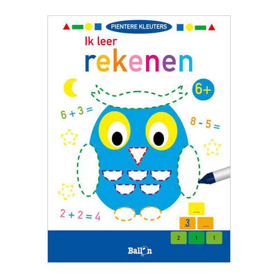 Standaard uitgeverij ik leer rekenen wipe and clean 6+