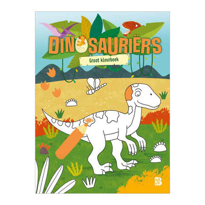 Dinosauri da colorare di grandi dimensioni per editore standard